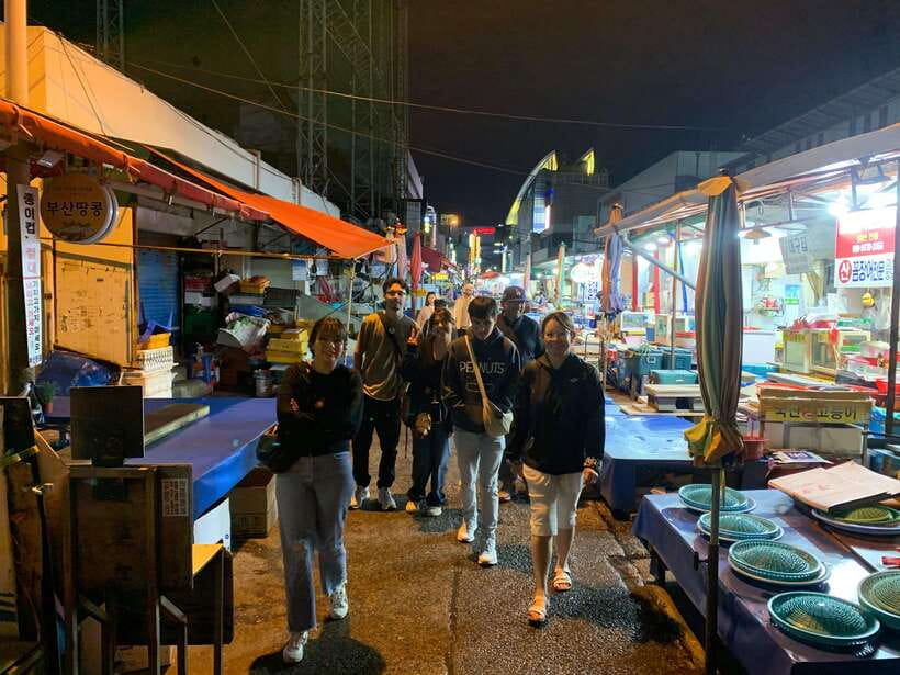 Busan: Food Market Tour, Smash Seafoods and Street Foods - Kkangtong Market and the local evening meal