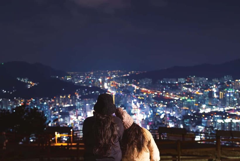 Busan Night Tour: Market, Skywalk & Optional SnapShot - Gamcheon Culture Village After Dark