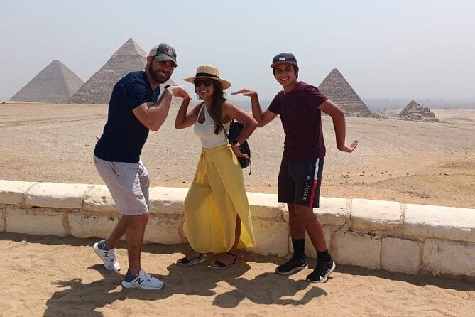 Cairo 8 Hour Private Tour Giza Pyramids, Egyptian Museum & Bazaar - Guide quality and the private format