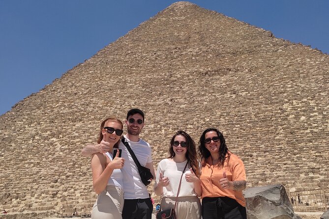 Cairo, Giza Pyramids, Great Sphinx, Egyptian Museum and Bazaar Private Tour - Khafre and Menkaure reveal different sides of Giza