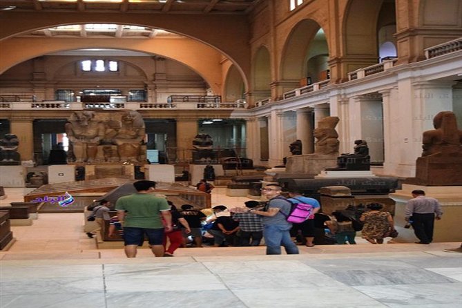 Cairo Layover Tour Giza PyramidsSphinx Egyptian Museum Camel Ride Lunch Market - Giza Pyramids: Egypt’s essential first stop