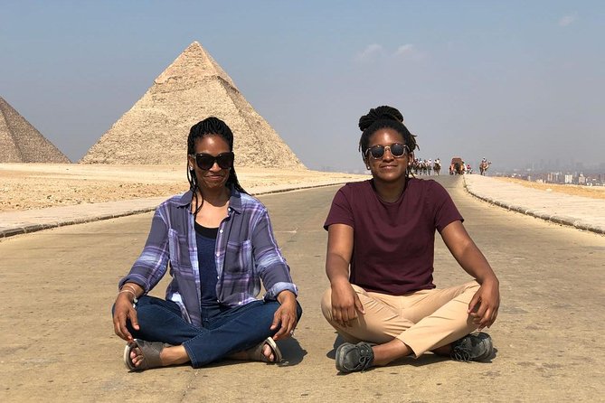 Cairo Layover Tour to Giza Pyramids Sphinx,Coptic Cairo & Old Bazaar - What the $71.50 price really covers