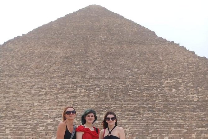 Cairo Layover Tours To Giza Pyramids Egyptian Museum Bazaar Sound And Light Show - Koshari lunch and a practical pause