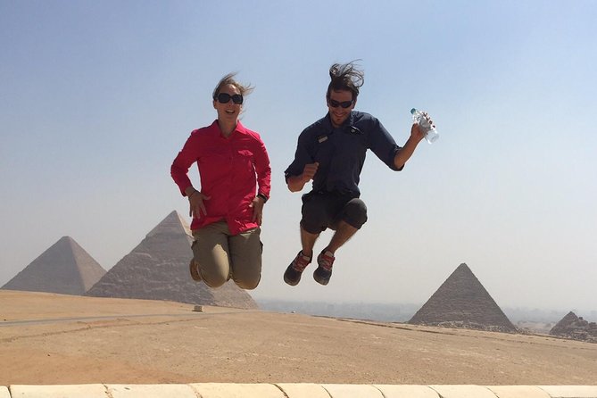Cairo Layover Tours To Giza Pyramids Memphis Sakkara Dahshur Pyramids And Bazaar - Airport pickup and the private car