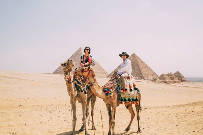 Cairo Private Tours To Giza Pyramids,Egyptian Museum & Bazaar - Khafre, Menkaure, and the details between them