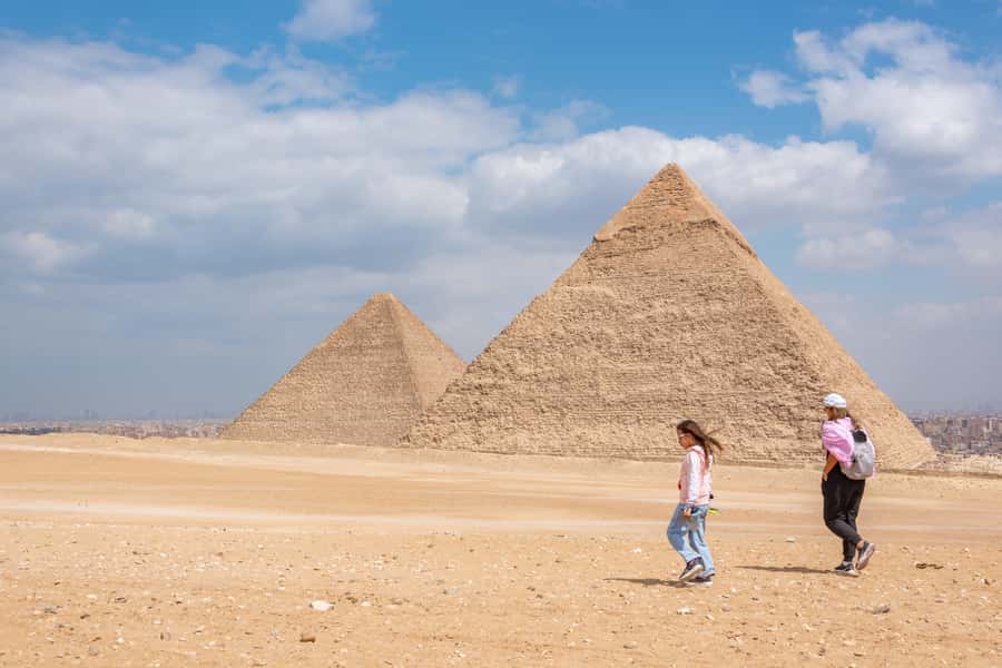Cairo: Pyramids, Memphis, Sakkara, Dahshur & Bazaar Day Tour - Memphis and the statue of Ramses II