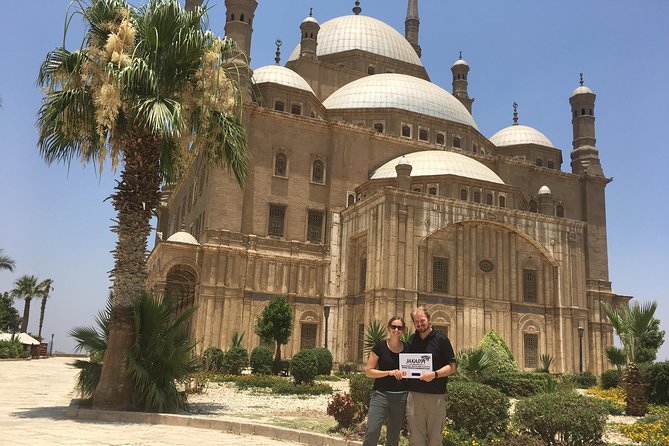 Cairo Sightseeing Highlights Tour Visiting Egyptian Museum Citadel with Mohamed Ali Mosque and khan khalili Bazaar - The essential points at a glance