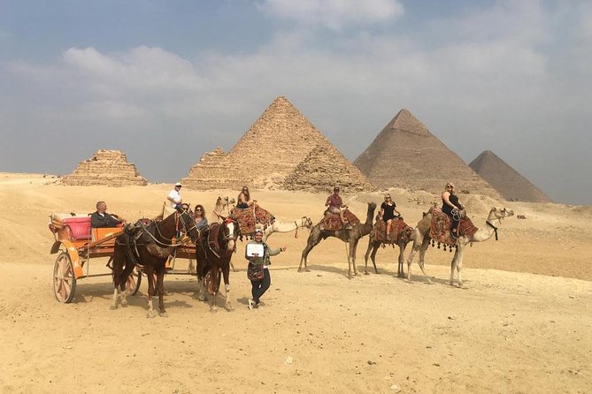 Cairo Sightseeing Tour (Giza Pyramids, Sphinx ,Museum and Bazaar) - Khan el-Khalili for one hour of Cairo street life