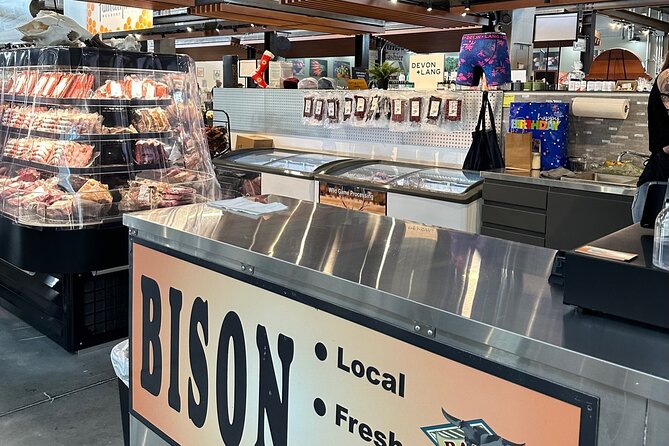 Calgary Food Walking Tour: Calgary Farmers Market - A Canadian-style breakfast before the tastings