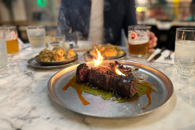 Camden Market Food Tour of 7 Tastings, Gin, Street Food & More - Arlington House and the buildings behind the market