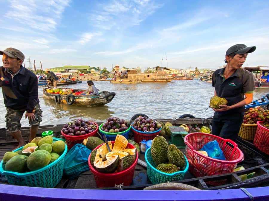 Can Tho: A Real Mekong Tour, Floating Market, Cacao & Life's - Fruit garden tasting and a short village walk