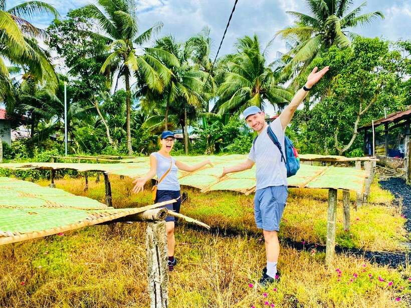 Can Tho: Authentic Floating Market, Wild Canal system, Cocoa - Handmade noodles at Chín Của