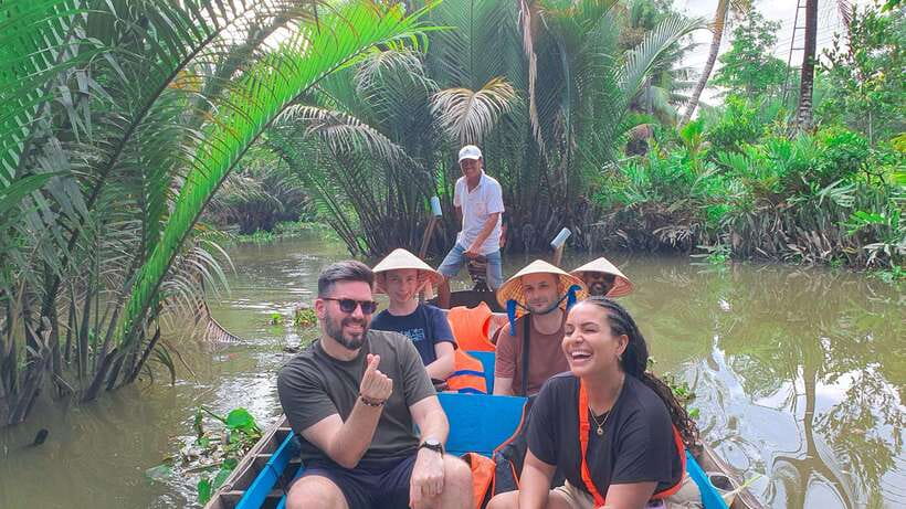 Can Tho: Authentic Mekong Delta – Real Local Life Tour. - Walking through a local village and fruit garden