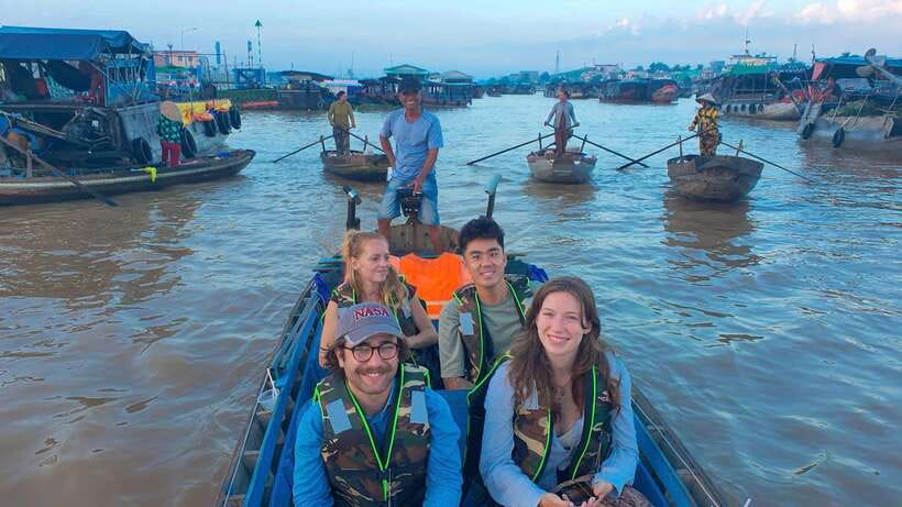 Can Tho: Authentic Mekong Delta – Real Local Life Tour. - Fruit, tea, and conversation in a garden hut