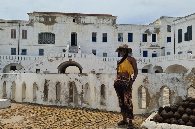 Cape Coast Tour (Slave market & river site) - Elmina Castle and a second perspective