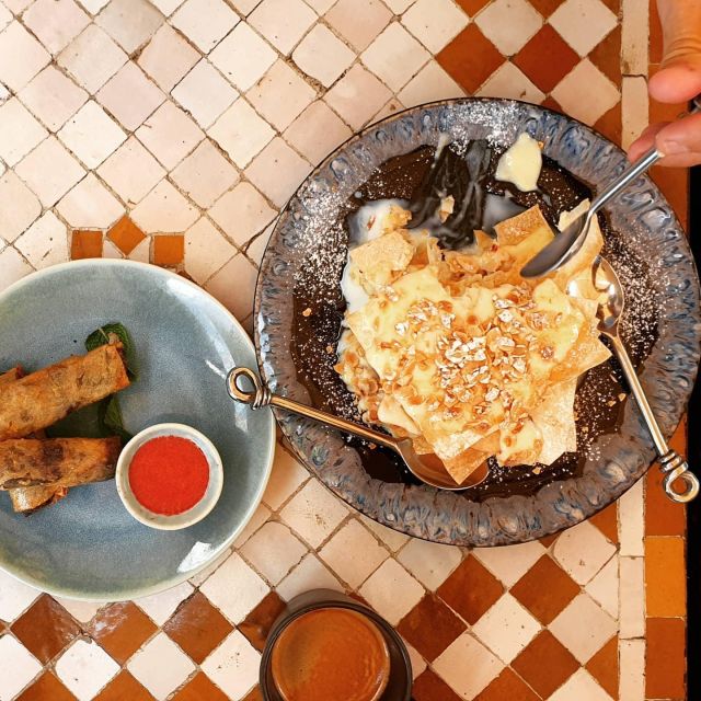 Casablanca: Central Market Food Tour with Tastings and Lunch - La Sqala: Dessert in a Historic Setting