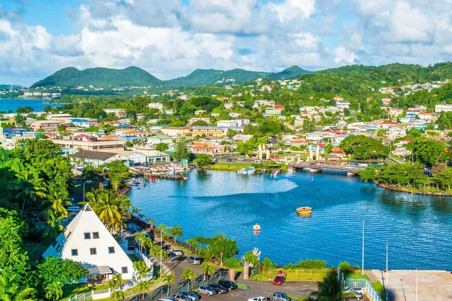 Castries: Guided City Architecture and Castries Market Tour - Starting around Pointe Seraphine