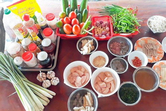 Chef Vu Cooking Class Plus Market Trip in Saigon Center (Pick up by Cyclo) - Eating the food you prepared