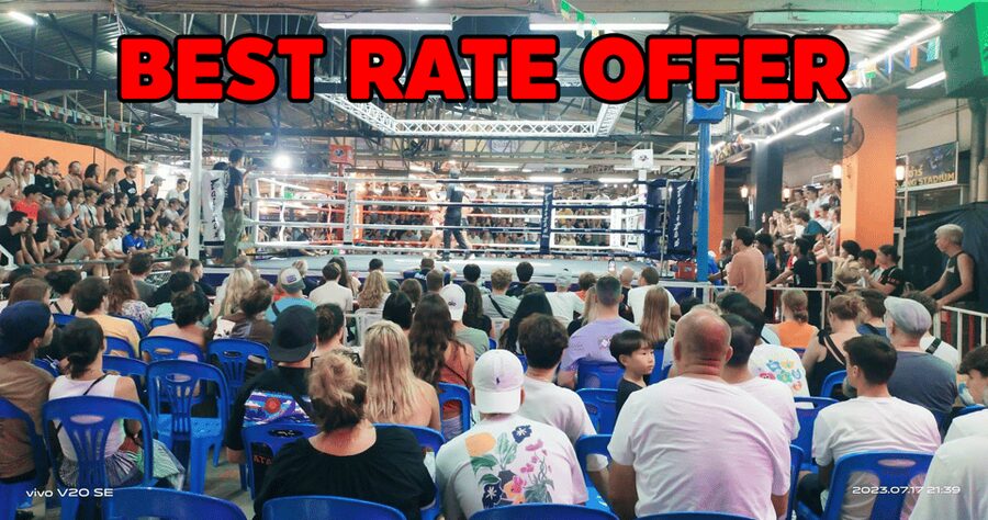 Chiang Mai: Kalare Night Bazaar Boxing Stadium Muay Thai - The action is close, physical, and sometimes uneven