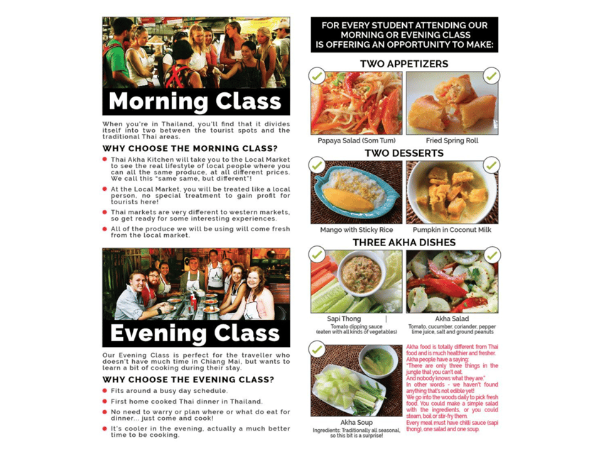 Chiang Mai: Traditional Thai-Akha Cooking Class& Market Tour - Learning with An, Xuan, and Evelyn