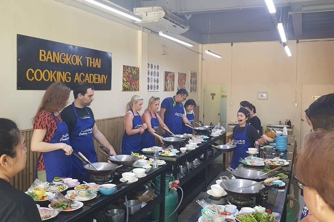 Choose 5 Dishes: Half-Day Cooking Class in Sukhumvit with Market Tour - Inside the air-conditioned cooking school