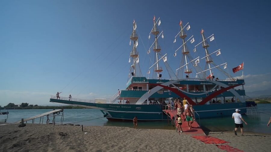 City of Side: Boat Tour on the Manavgat River w/ Bazaar Trip - The first cruise along the Manavgat River