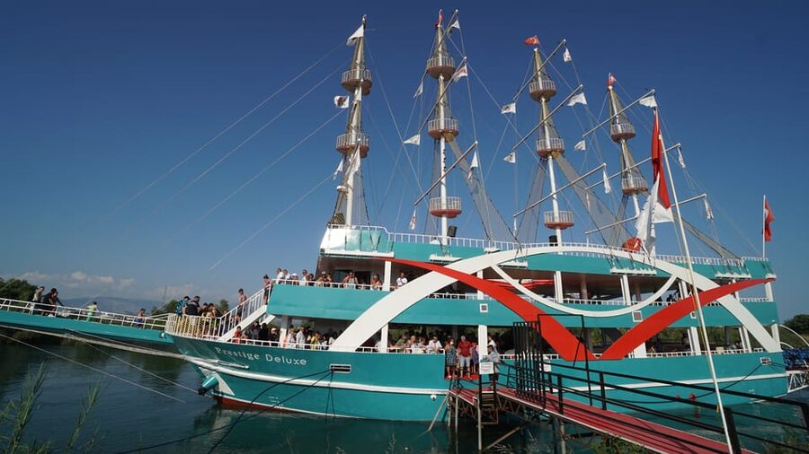 City of Side: Boat Tour on the Manavgat River w/ Bazaar Trip - Lunch on the boat and the optional extras