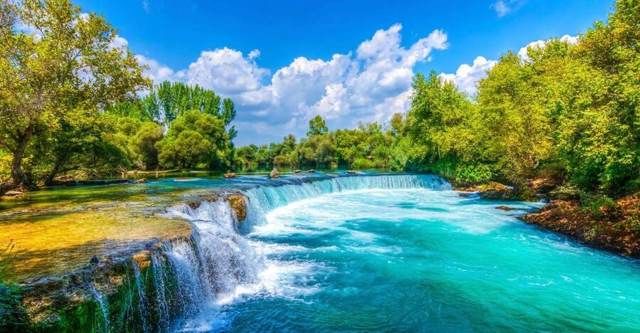 City of Side: Manavgat River Boat Lunch Cruise & Bazaar Tour - Starting from Side and getting on the bus