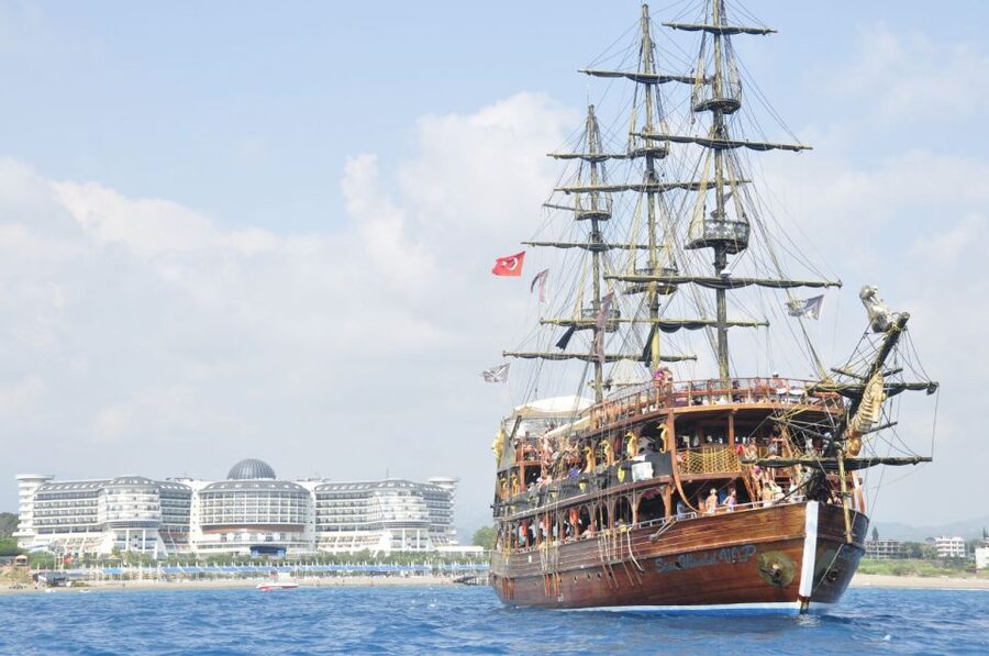 City of Side: Manavgat River Boat Lunch Cruise & Bazaar Tour - Lunch on board: simple, included, and limited