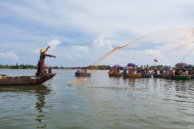 Cooking Class Hoi An:Local Market, Basket Boat, Fishing & Cooking - Cooking Four Vietnamese Courses