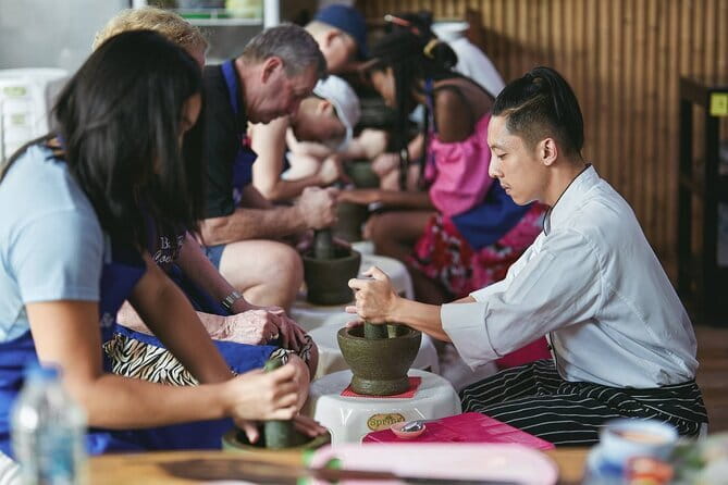 Customizable Thai Cooking Class with Onnuch Market in Bangkok - Shopping for ingredients at On Nut Fresh Market