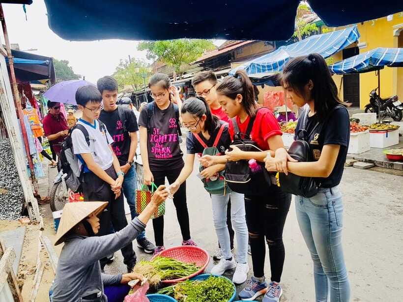Da Nang/Hoi An: Market Tour, Basket Boat Ride, Cooking Class - The coconut forest basket boat ride