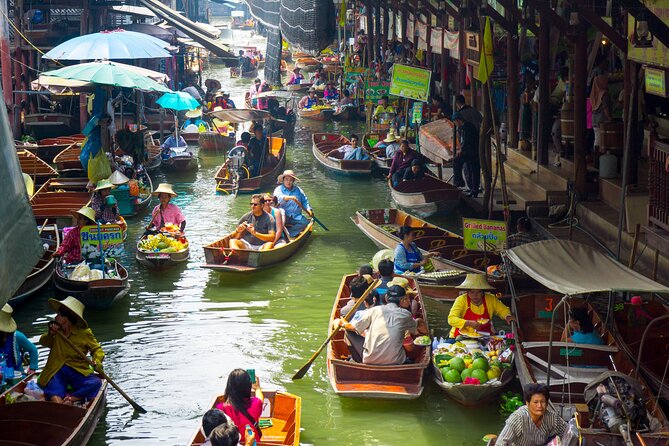 Damnoen Saduak Floating Market & Maeklong Railway From Bangkok - Key points before you book