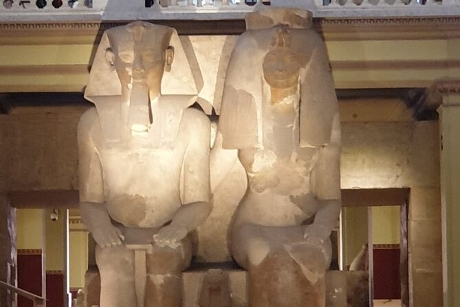 Day tour to Pyramids, Egyptian Museum and Bazaar from Cairo&Giza - One hour inside the Egyptian Museum