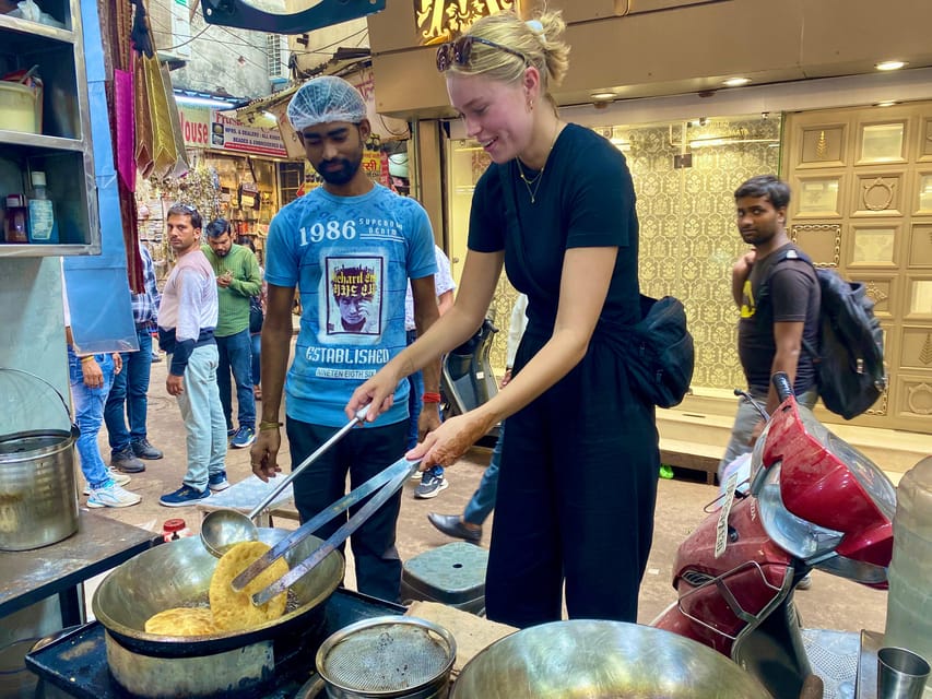 Delhi: Old Delhi's Street Food, Temples & Spice Market Tour - The mosque, Red Fort, and layers of Old Delhi