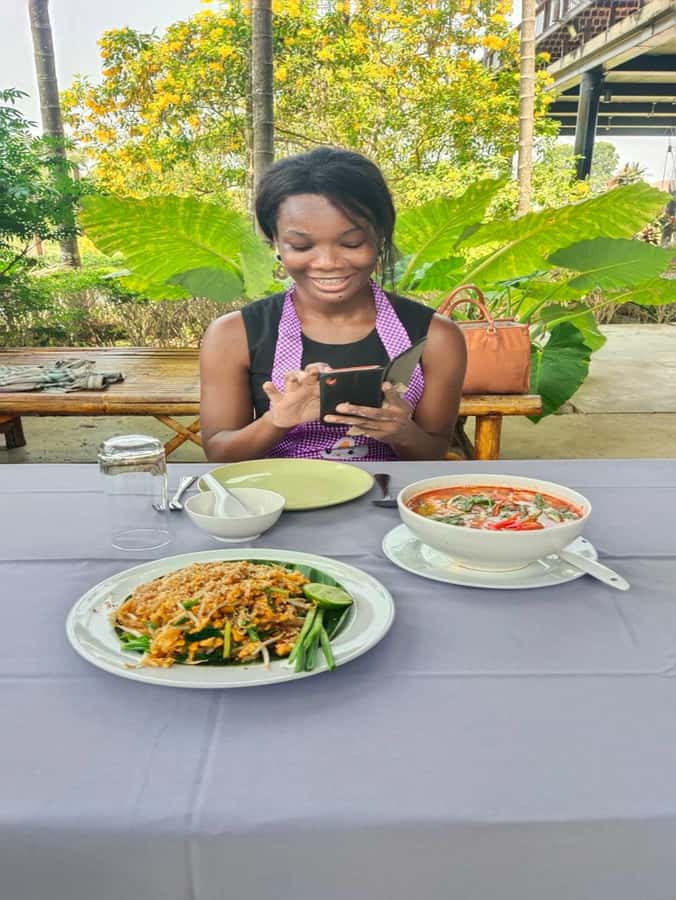 Dinner from cooking class & enjoy local night market - Who will enjoy this evening most