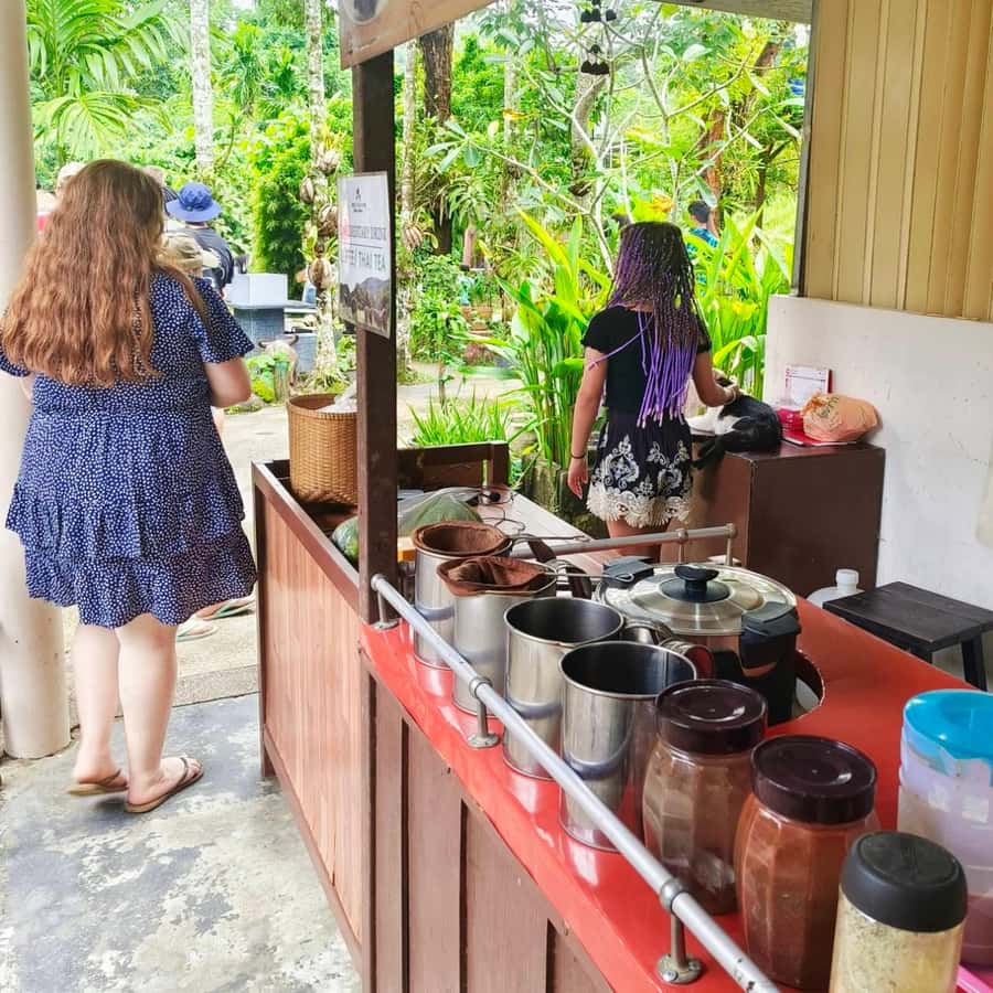 Dinner from cooking class & enjoy local night market - The night market changes the mood