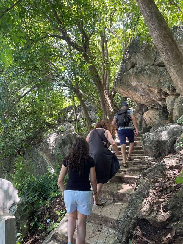 Discover kampot country side full day tour; kep crab market - The cave temple, one of the strongest stops