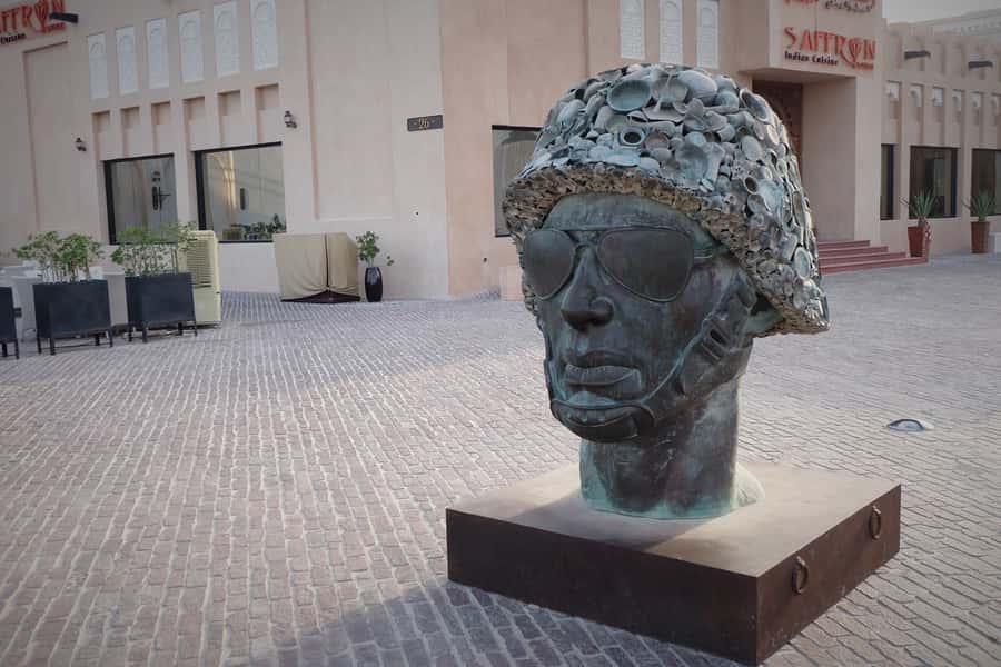 Doha: Combo City Tour, Souq Waqif & 4WD Desert Safari - The Inland Sea and the Saudi border view