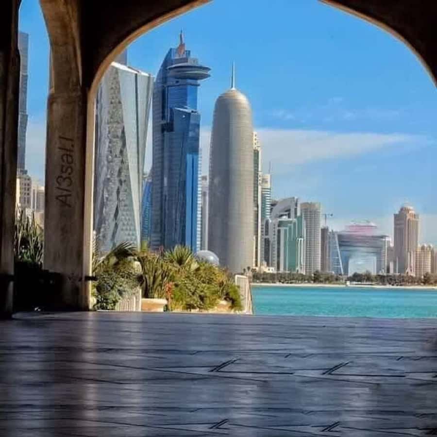 Doha: Combo City Tour, Souq Waqif & 4WD Desert Safari - Camel camp and a short ride