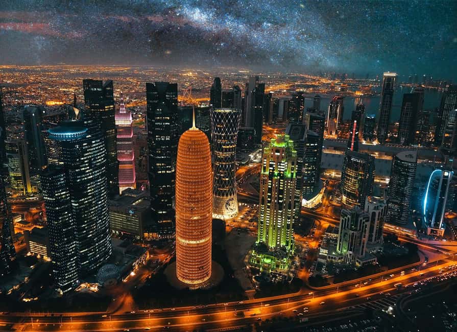 Doha: Night City Tour |Corniche |katara |Souq Waqif |Pearl - Corniche Dhow Harbour and the Museum of Islamic Arts