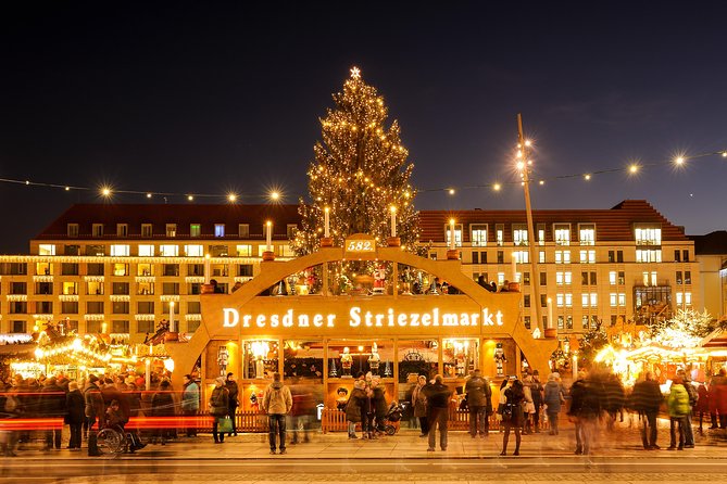 Dresden Christmas Market & Bastei Saxon Switzerland Tour from Prague - Two hours with the Striezelmarkt