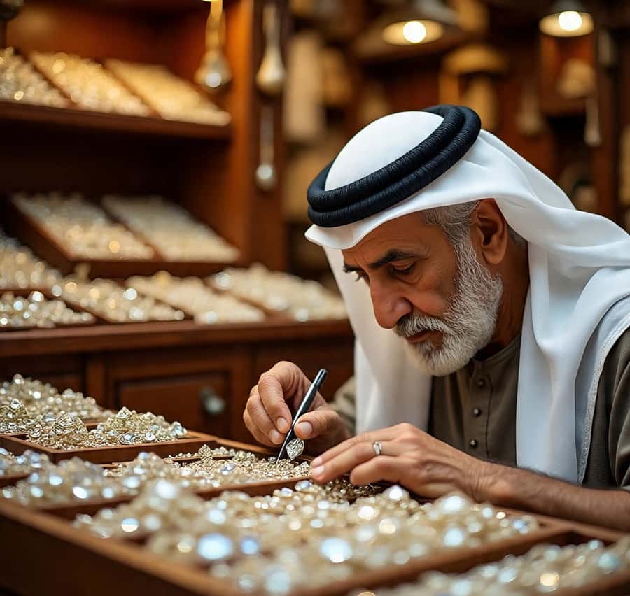 Dubai: Authentic Old Town, Souks, Tastings & Abra Boat Tour - Walking through Al Fahidi’s traditional houses