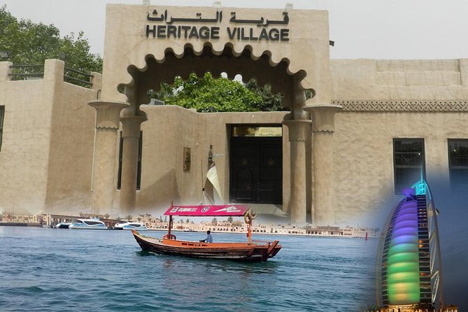 Dubai City Tour: Old & New Dubai Abra Ride, Palm Island, Souks - Key points at a glance