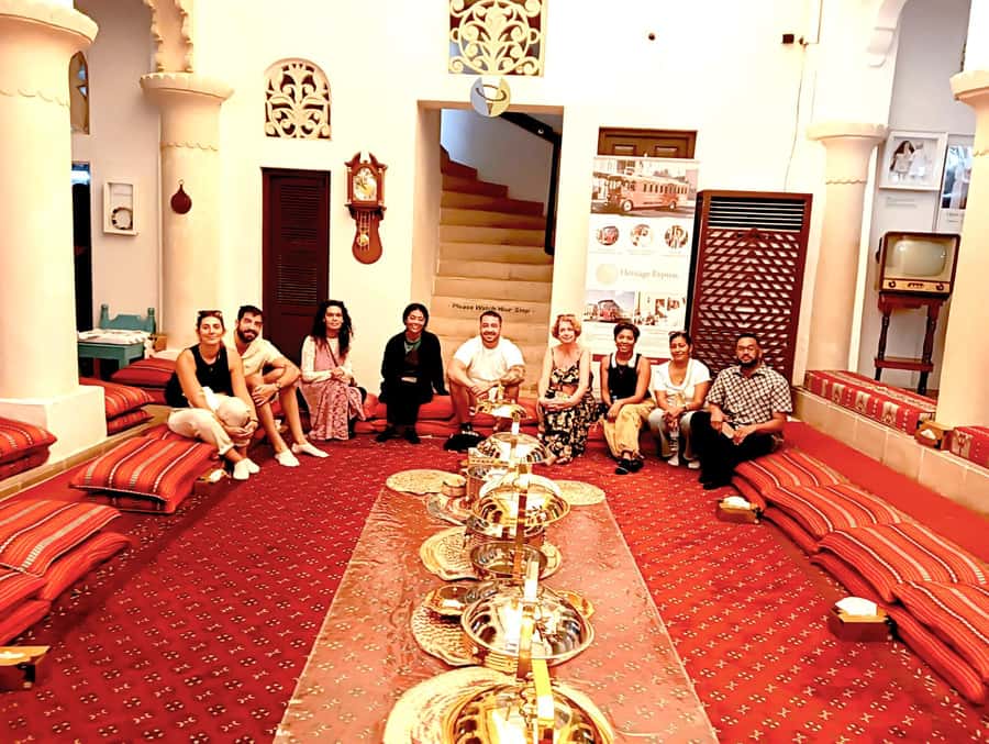Dubai: Discover Dubai Old Town, Souks, Museum & Street Food - Crossing Dubai Creek by traditional abra