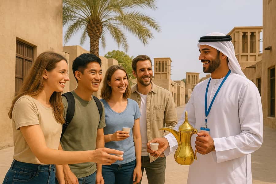 Dubai.Discover Old town,Markets,street food,Abra &Museums - Starting at Al Seef and meeting Old Dubai