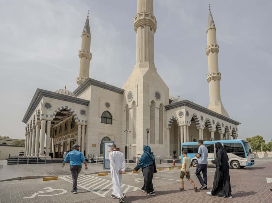 Dubai: Half-Day City Tour with Blue Mosque, Creek, and Souks - Al Fahidi District and Al Khayma Heritage House