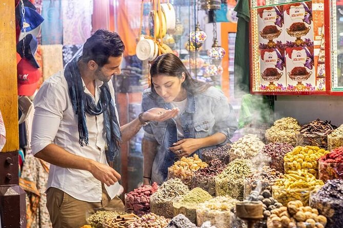 Dubai Private Tour of Creek, Souks, Frame, and Burj Khalifa Entry - Souk Madinat Jumeirah and Dubai Marina