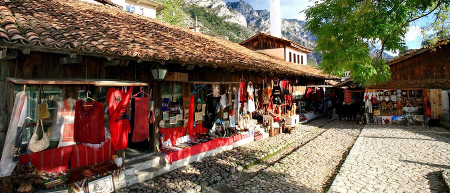 Durres/Golem: Kruja Castle & Bazaar with Traditional Lunch - The 70-minute drive into the hills