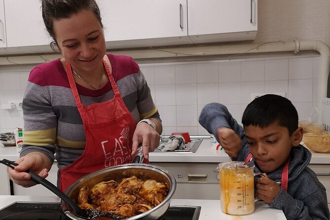 Easy Cooking Class Budapest - with Market Walk (local wine & pálinka included) - Local Wine, Pálinka, and a Long Lunch